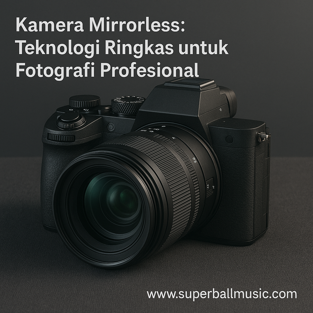 Kamera Mirrorless: Teknologi Ringkas untuk Fotografi Profesional